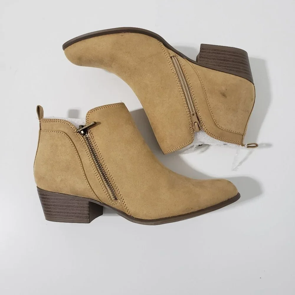 New Esprit Timber Women's Ankle Boots in Sand Size‎ 8